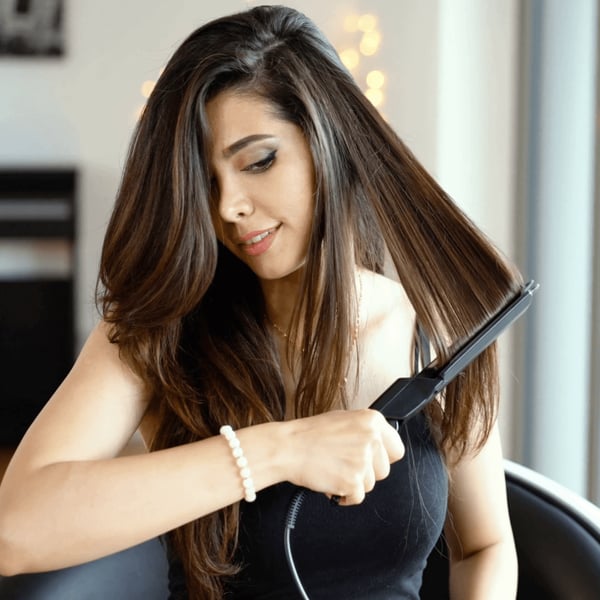 SilkSmooth - Ceramic Tourmaline Ionic Flat Iron Hair Straightener