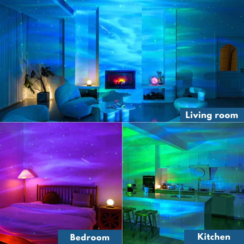 GalaxyVista - Transform Your Space With Galaxy Aurora Projector