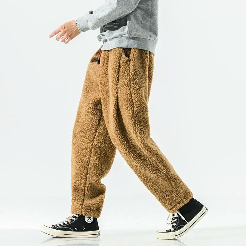 Jim - Teddy Plush Fleece Pants