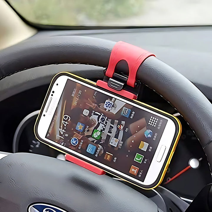 GripDrive - Phone Holder On Steering Wheel