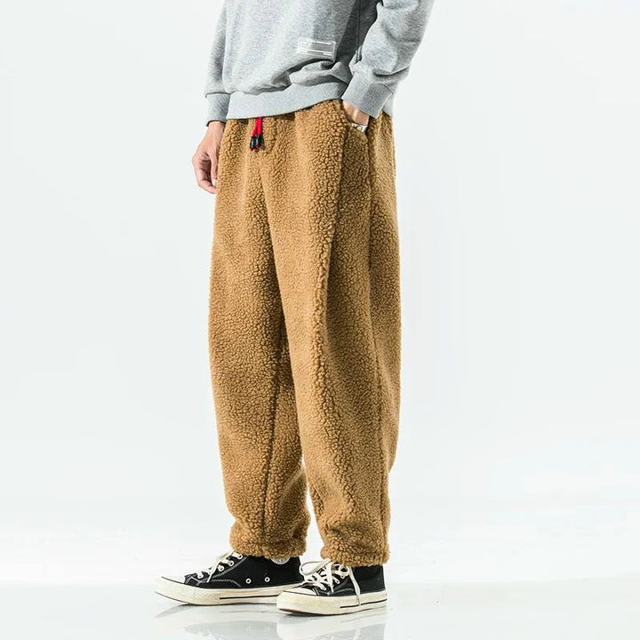 Jim - Teddy Plush Fleece Pants