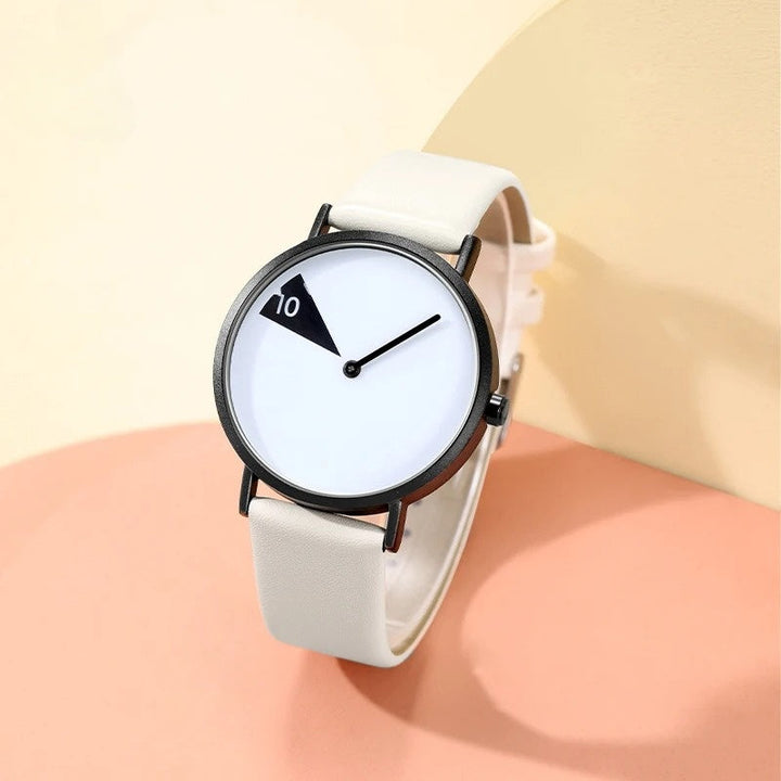 AxisLuxe - Geometric Dial Watch