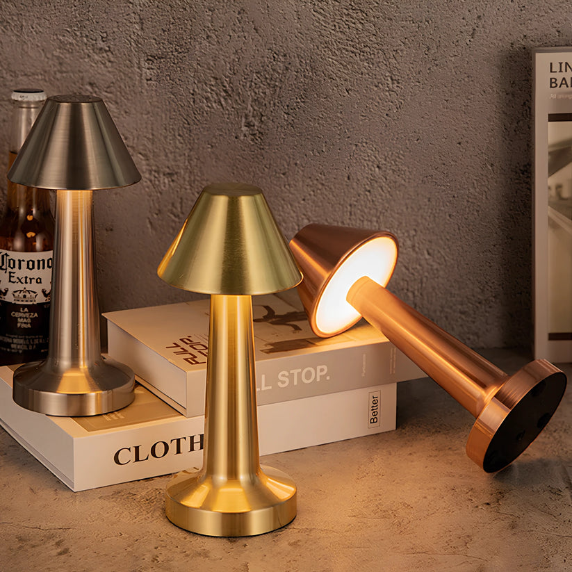 BrassGlow -  Restaurant Bar Table Lamp