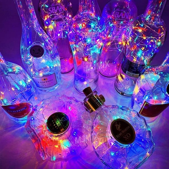 GlowSipper - Bottles Lights ( Battery Included - Replaceable )