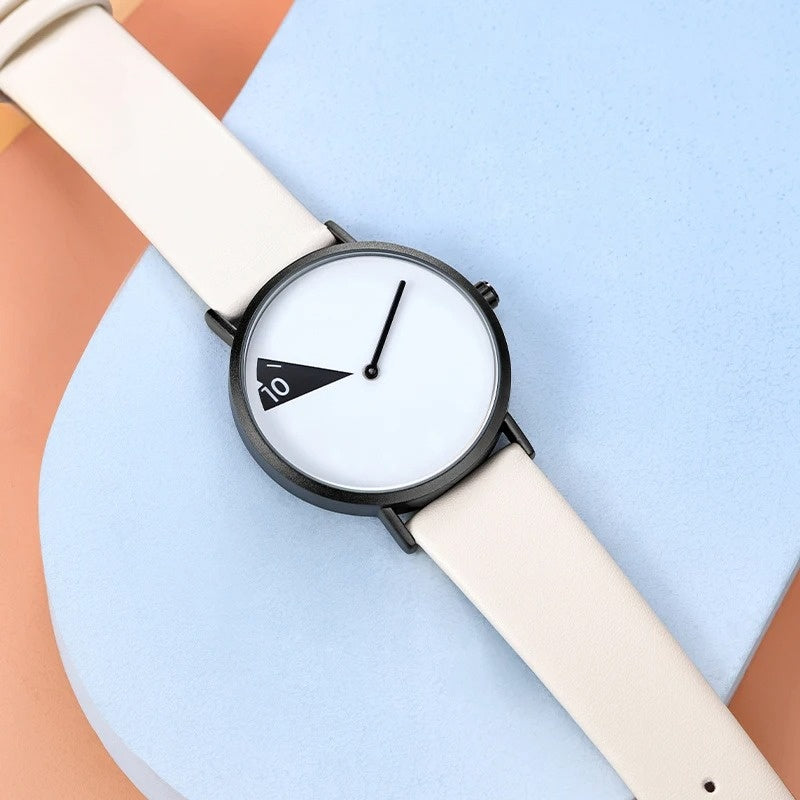 AxisLuxe - Geometric Dial Watch