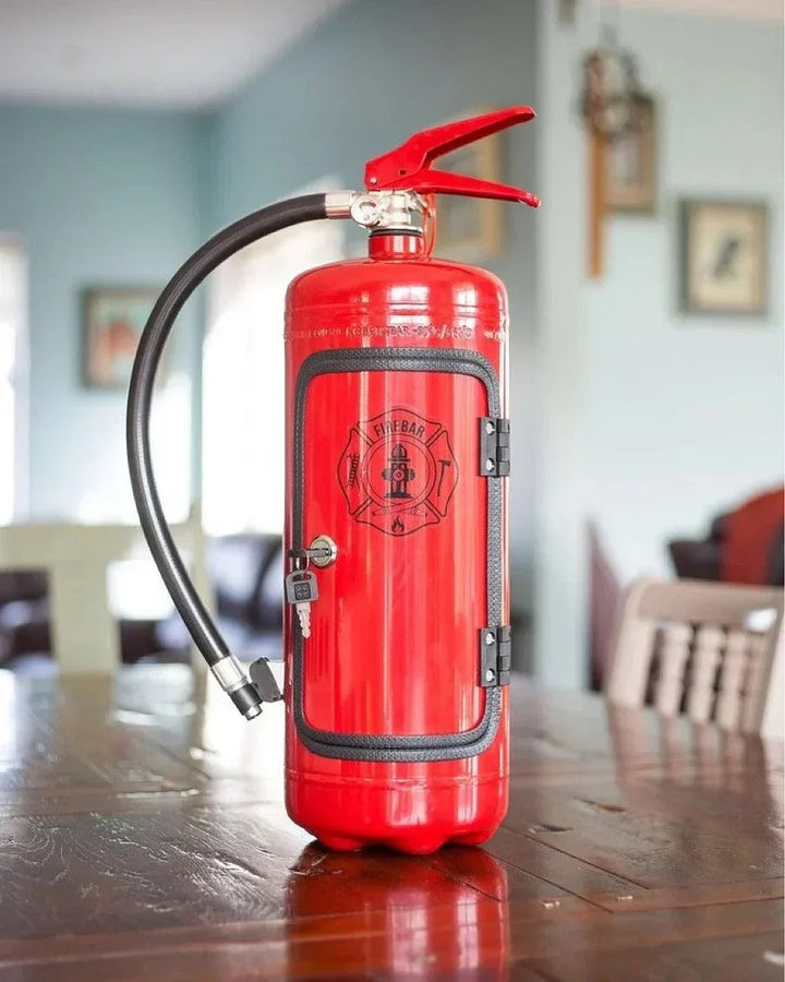 BlazeBar - Fire Extinguisher Alcohol Storage Minibar