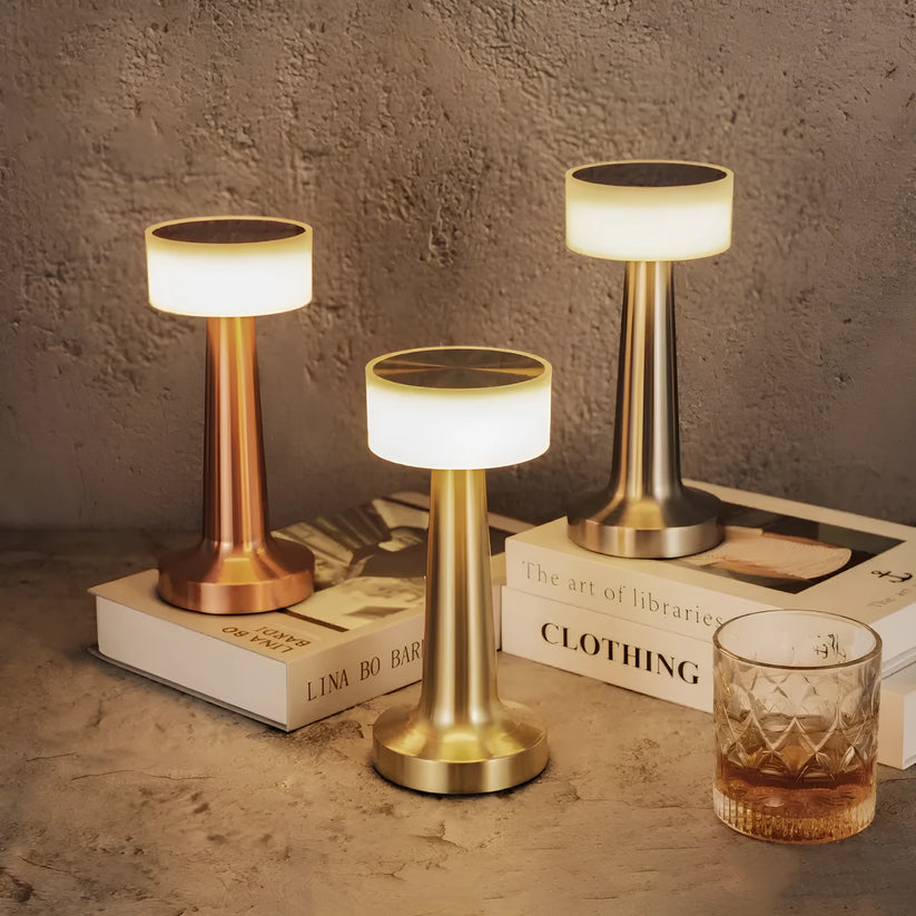 BrassGlow -  Restaurant Bar Table Lamp