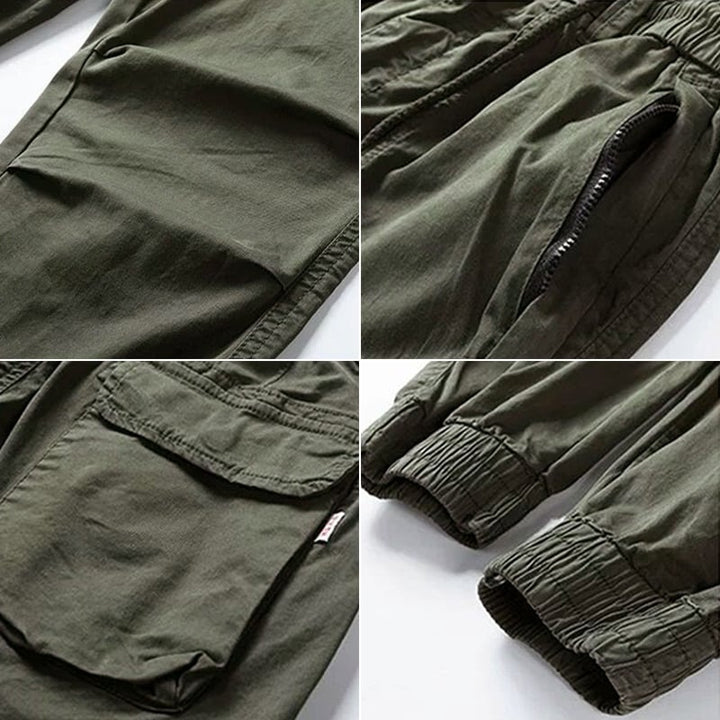 Guntram - Stretch Cargo Pants With Spandex