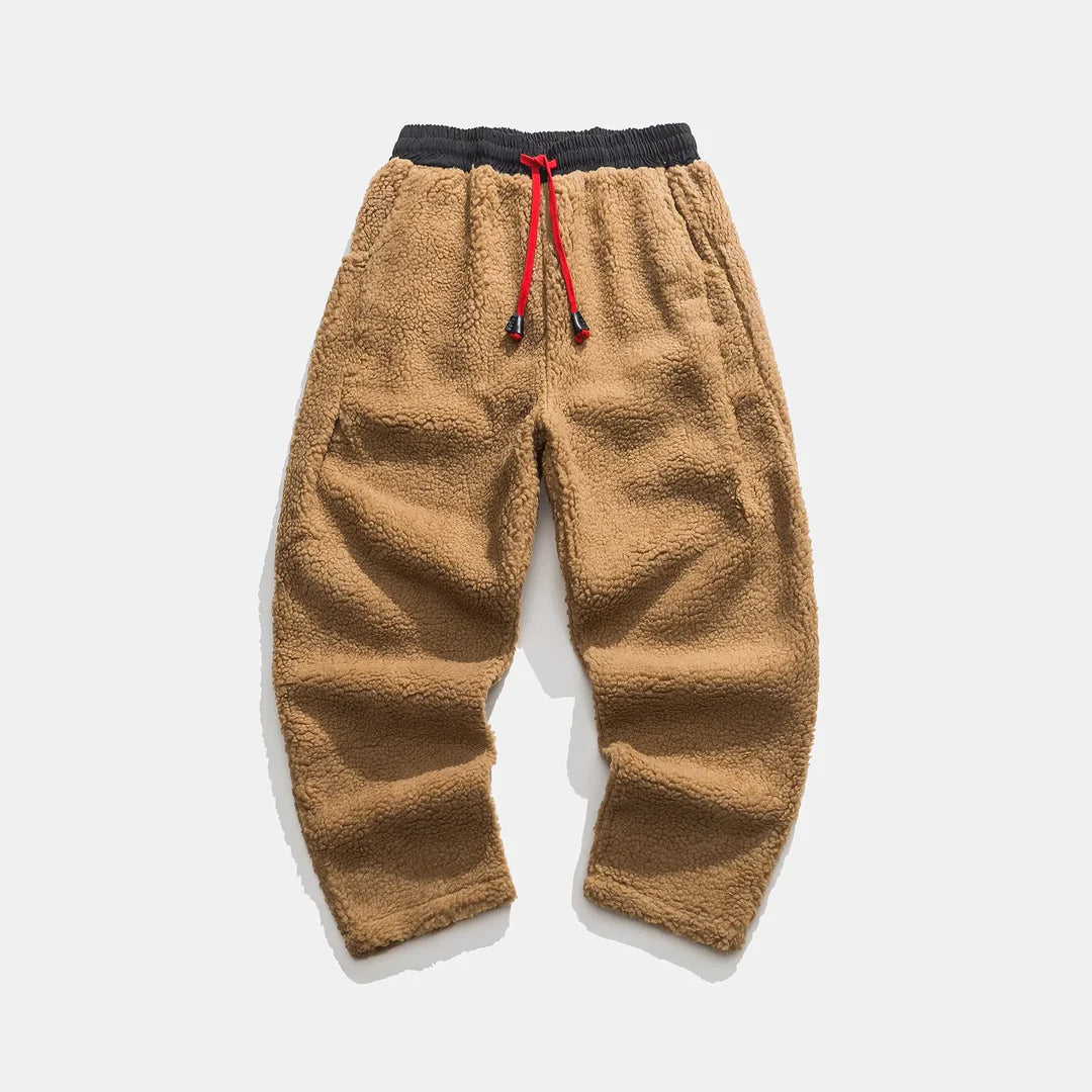 Jim - Teddy Plush Fleece Pants