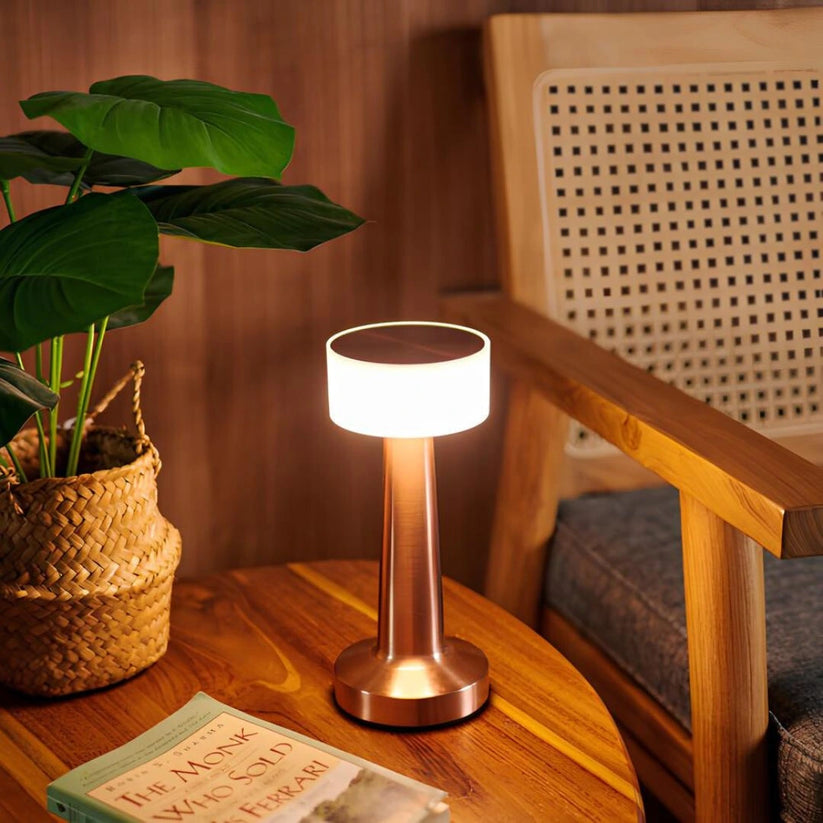 BrassGlow -  Restaurant Bar Table Lamp