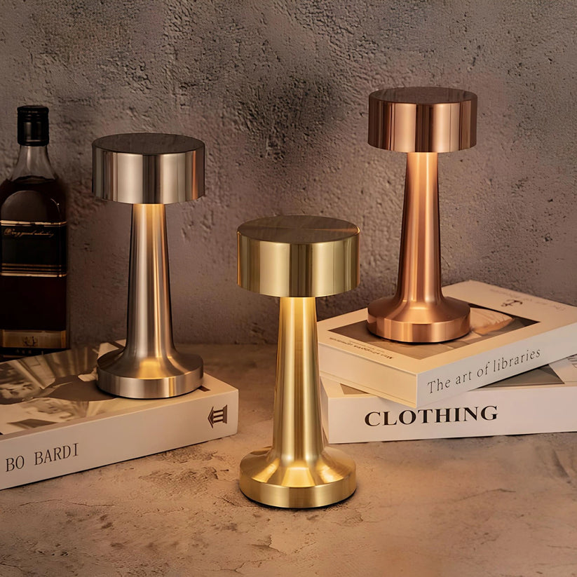 BrassGlow -  Restaurant Bar Table Lamp