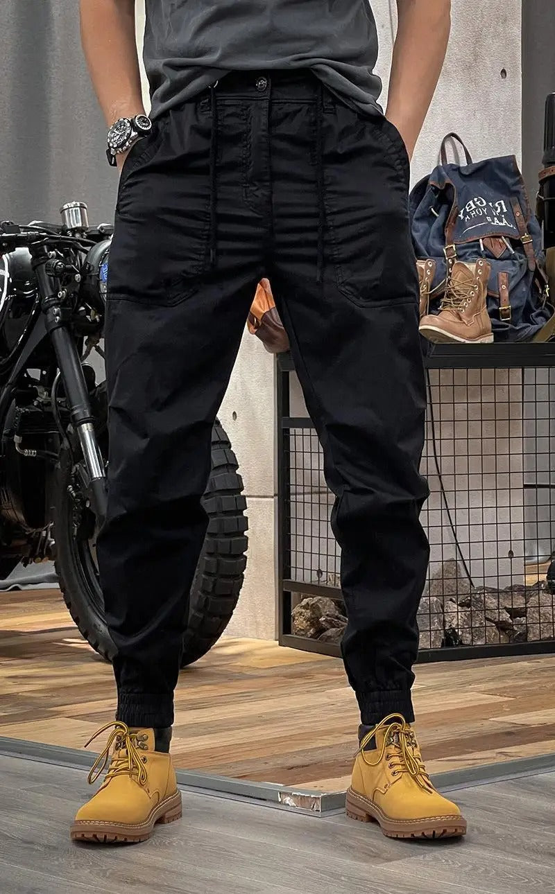 Guntram - Stretch Cargo Pants With Spandex