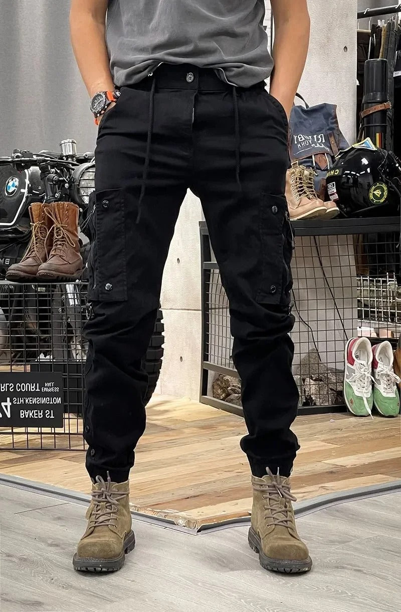 Guntram - Stretch Cargo Pants With Spandex