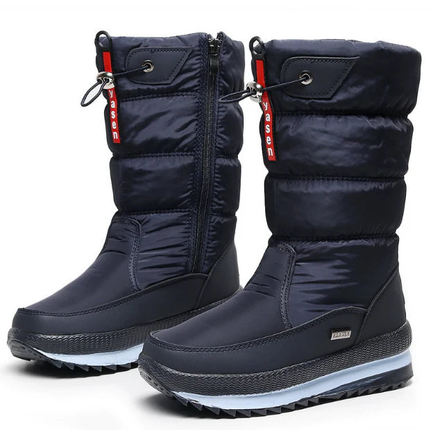 Karla - Waterproof Snow Boots In Faux Fur