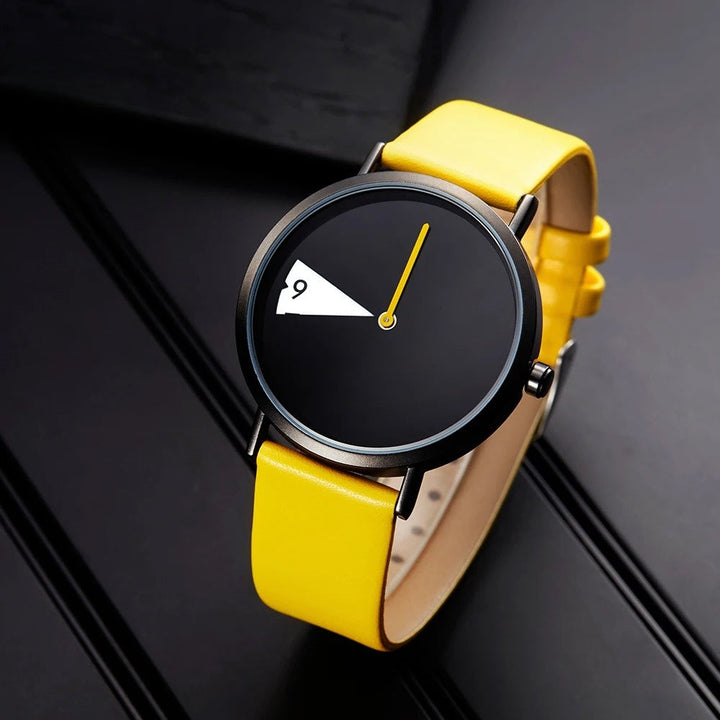 AxisLuxe - Geometric Dial Watch