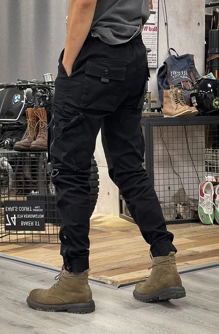 Guntram - Stretch Cargo Pants With Spandex