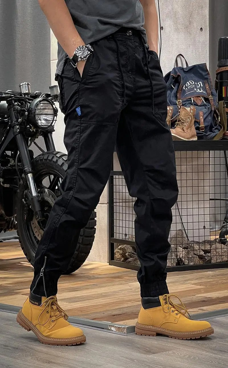 Guntram - Stretch Cargo Pants With Spandex