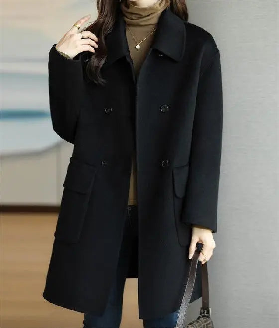 Alana - Elegant Wool Coat