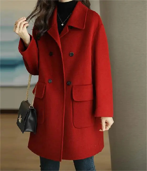 Alana - Elegant Wool Coat