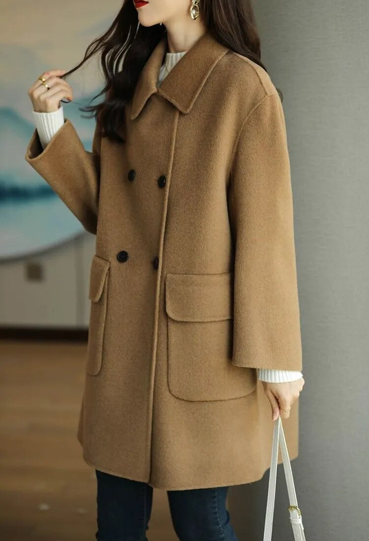 Alana - Elegant Wool Coat