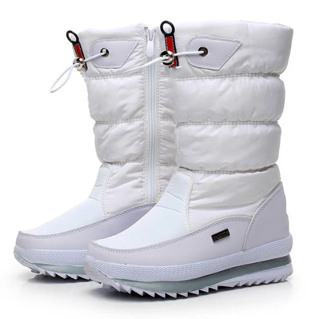 Karla - Waterproof Snow Boots In Faux Fur