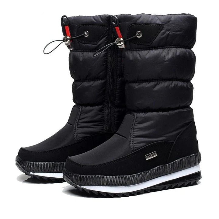 Karla - Waterproof Snow Boots In Faux Fur